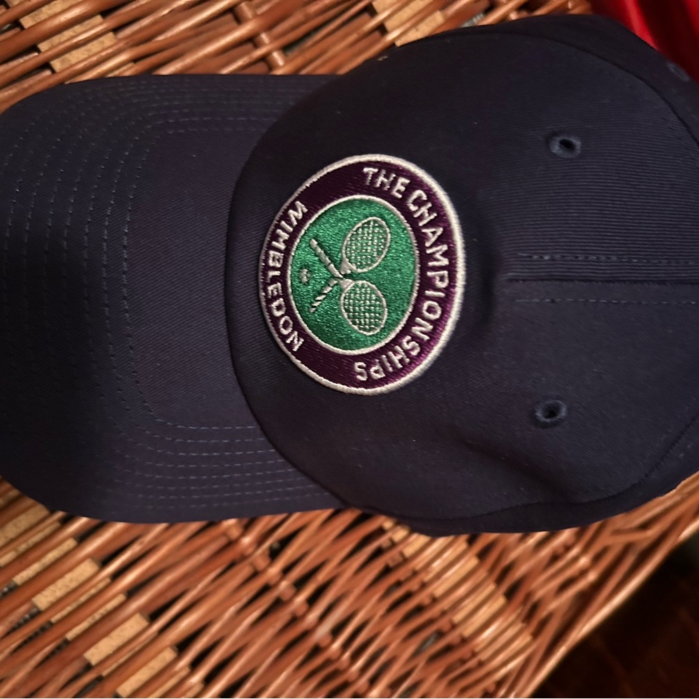 Wimbledon Dark Blue Tennis Cap